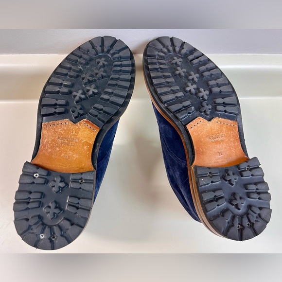 Magnanni Blue suede boots size 11. Amazing Italian craftsmanship. - Picture 2 of 4